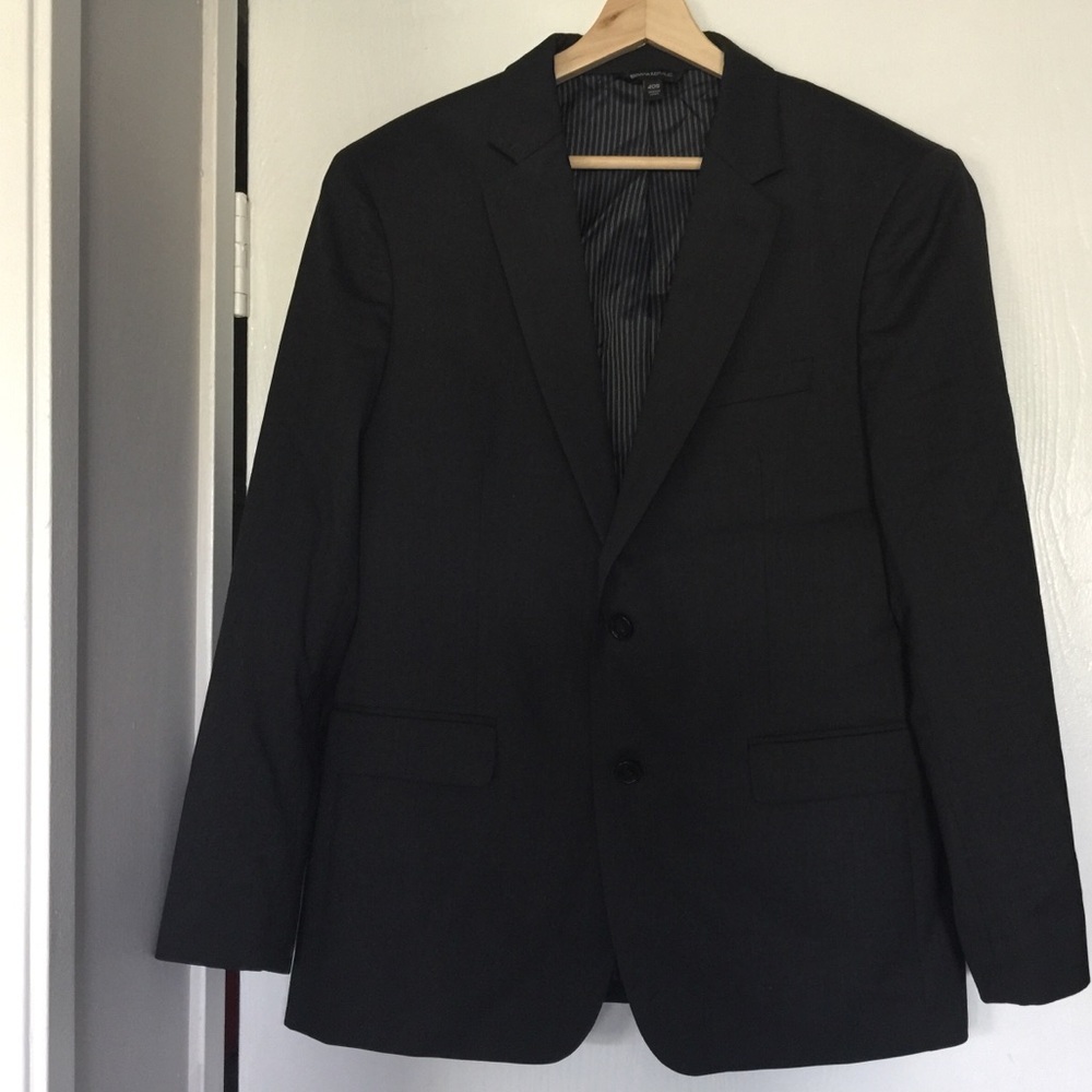 Banana Republic Blazer 40S Dark Charcoal